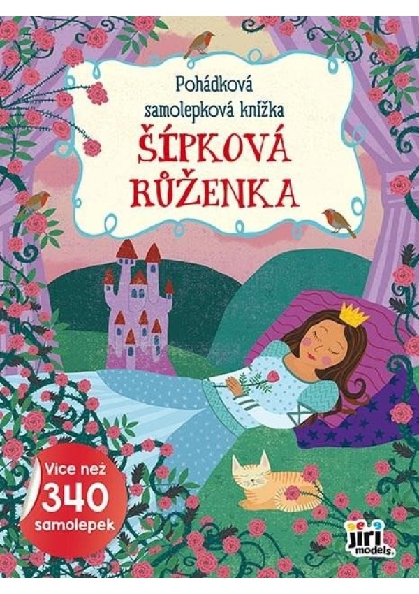 Pohádková samolepková knížka Šípková Růženka