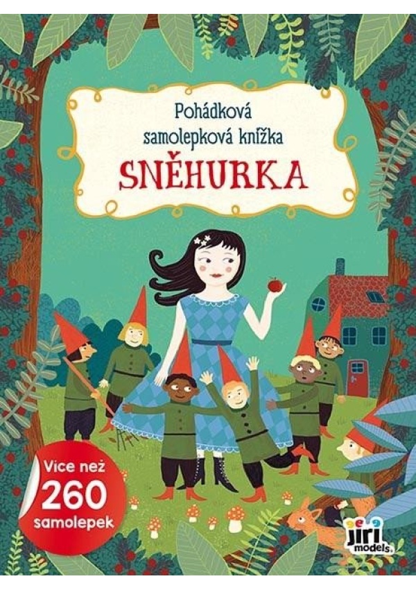 Pohádková samolepková knížka Sněhurka