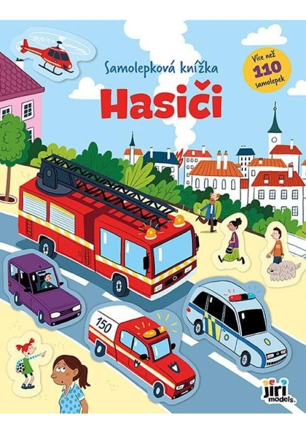 Samolepková knížka Hasiči