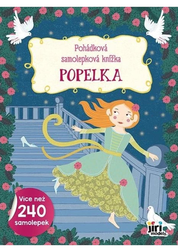 Pohádková samolepková knížka Popelka