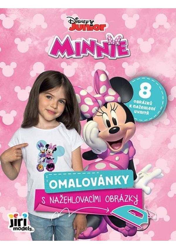 Levně Omalovánky s nažehlovacími obrázky Minnie