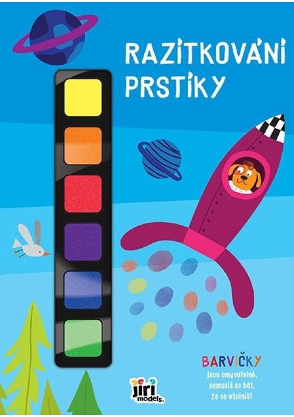 Raketa - Razítkování prstíky