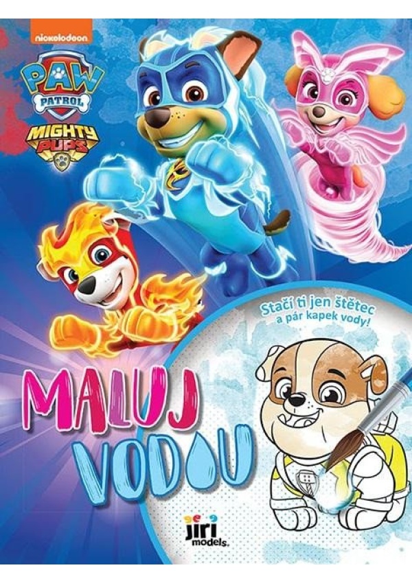 Levně Tlapková patrola - Maluj vodou A4