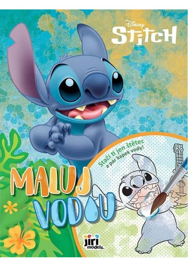 Lilo & Stitch - Maluj vodou A4