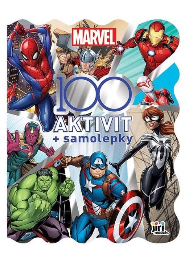 Levně Marvel 100 aktivit + samolepky