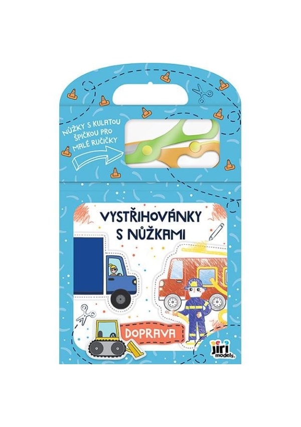 Levně Vystřihovánky s nůžkami Doprava
