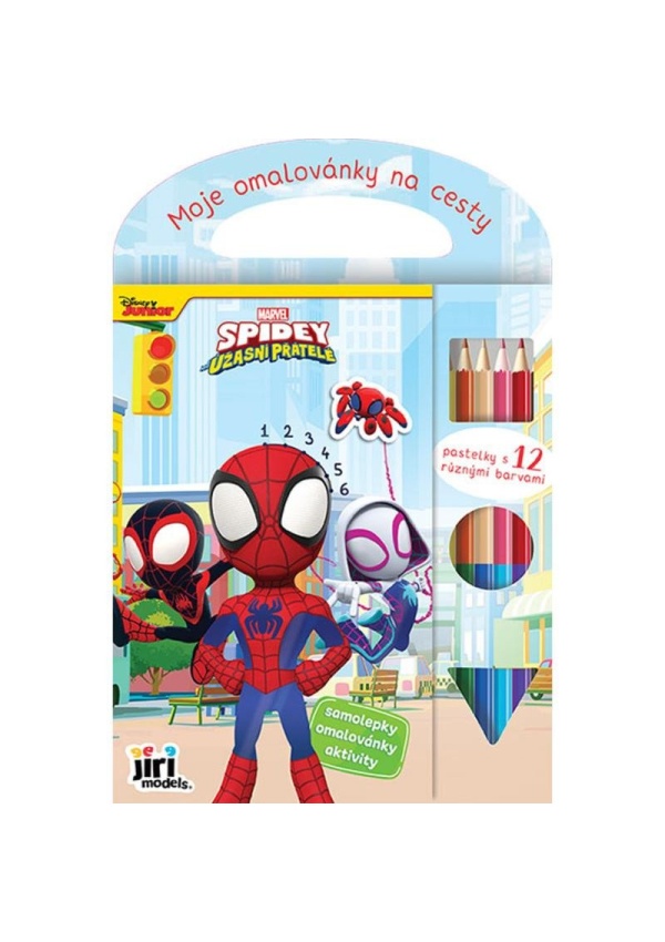 Levně Moje omalovánky na cesty Spidey