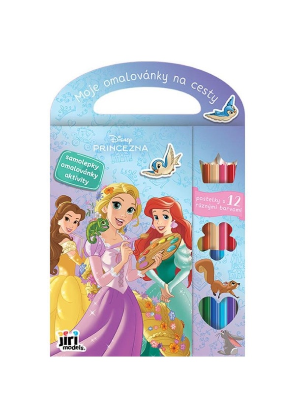 Levně Moje omalovánky na cesty Disney Princezny