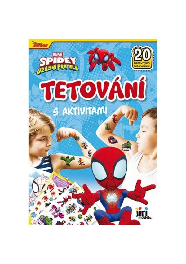 Tetování s aktivitami Spidey