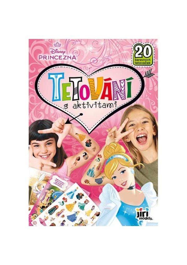 Tetování s aktivitami Princezny
