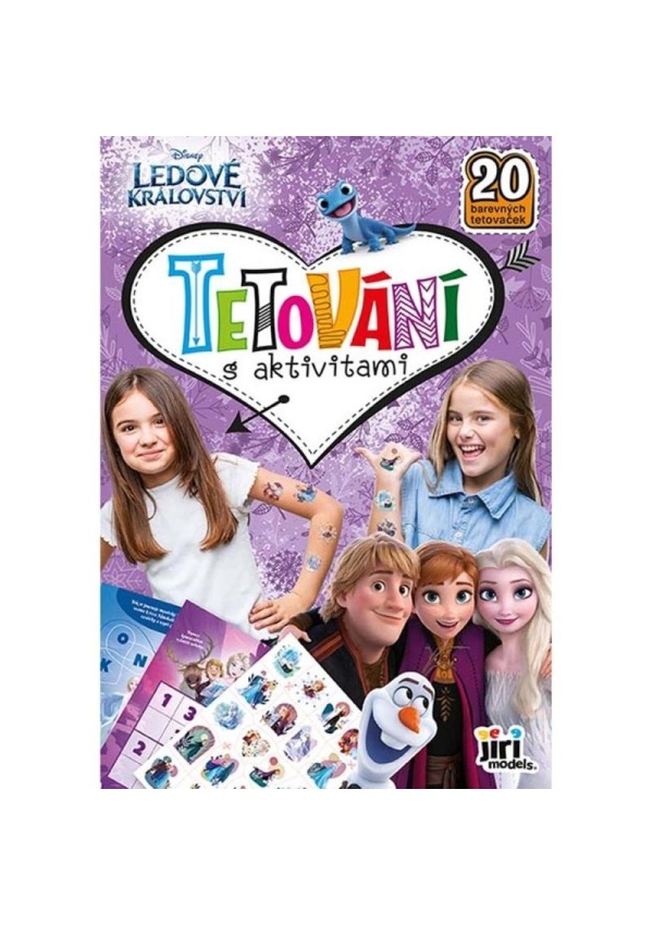 Tetování s aktivitami Ledové království