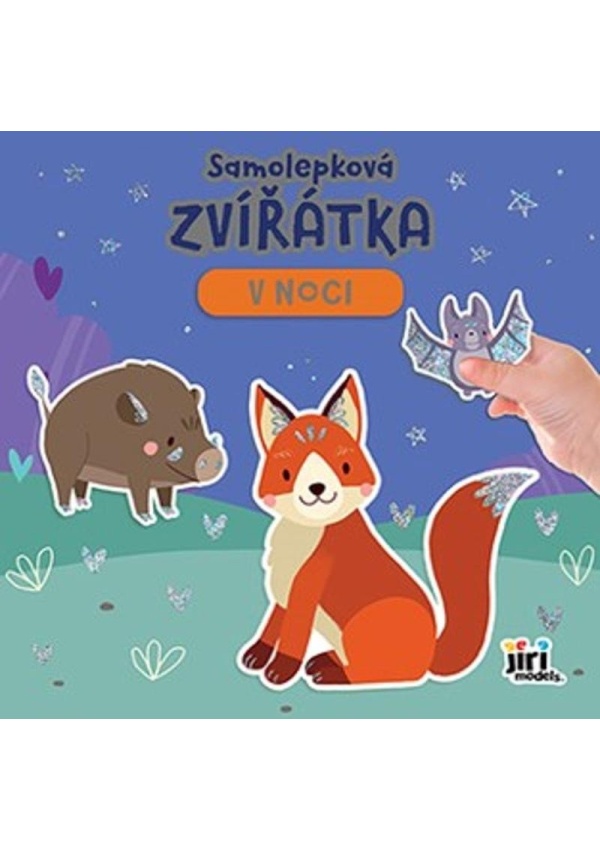 Levně Samolepková zvířátka V noci
