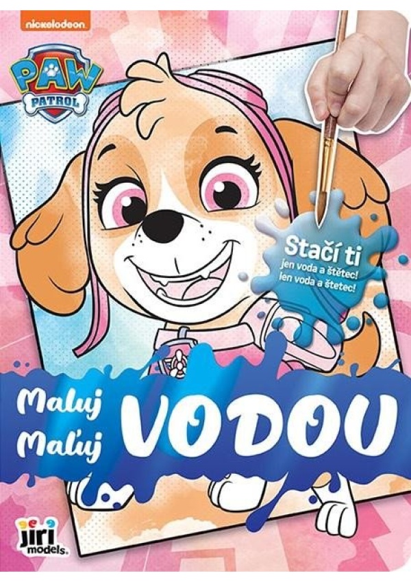 Levně Maluj vodou Tlapková patrola