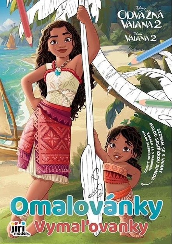 Vaiana 2 - Omalovánky A4