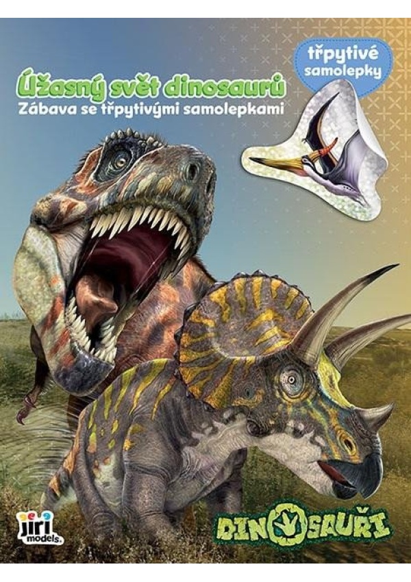 Dinosauři - Zábava se třpytivými samolepkami