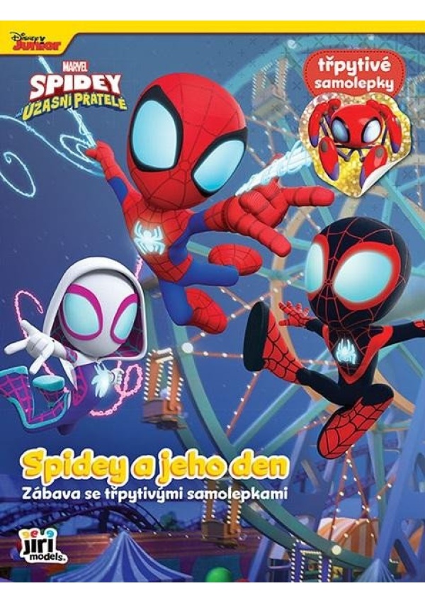 Spidey - Zábava se třpytivými samolepkami