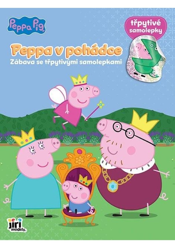 Prasátko Peppa - Zábava se třpytivými samolepkami