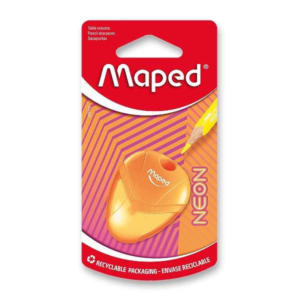 Ořezávátko Maped Igloo Neon 1 otvor, blistr, mix barev