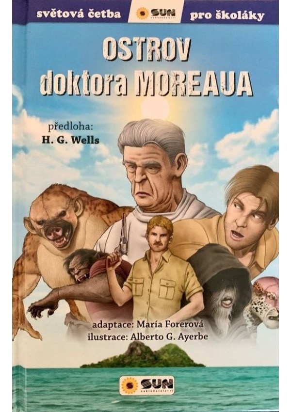 Levně Ostrov doktora Moreaua - Světová četba pro školáky
