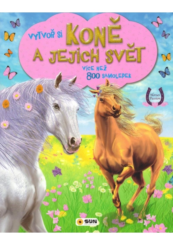 Levně Koně a jejich svět - 800 samolepek