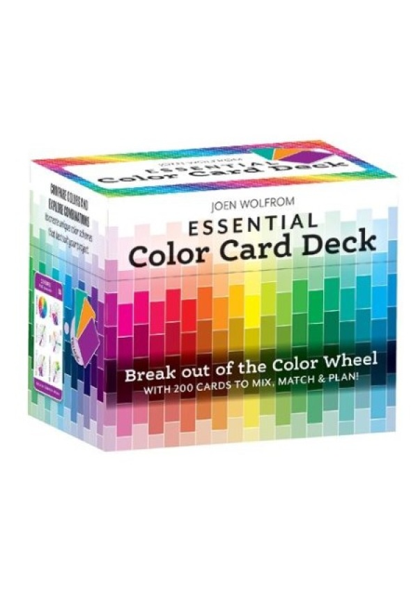 Essential Color Card Deck, Break out the Color Wheel with 200 Cards to Mix, Match a Plan! Includes Hues, Tints, Tones, Shades a Values