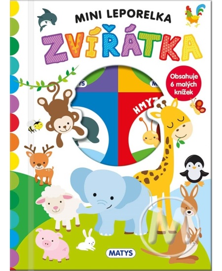 Levně Mini leporelka: Zvířátka
