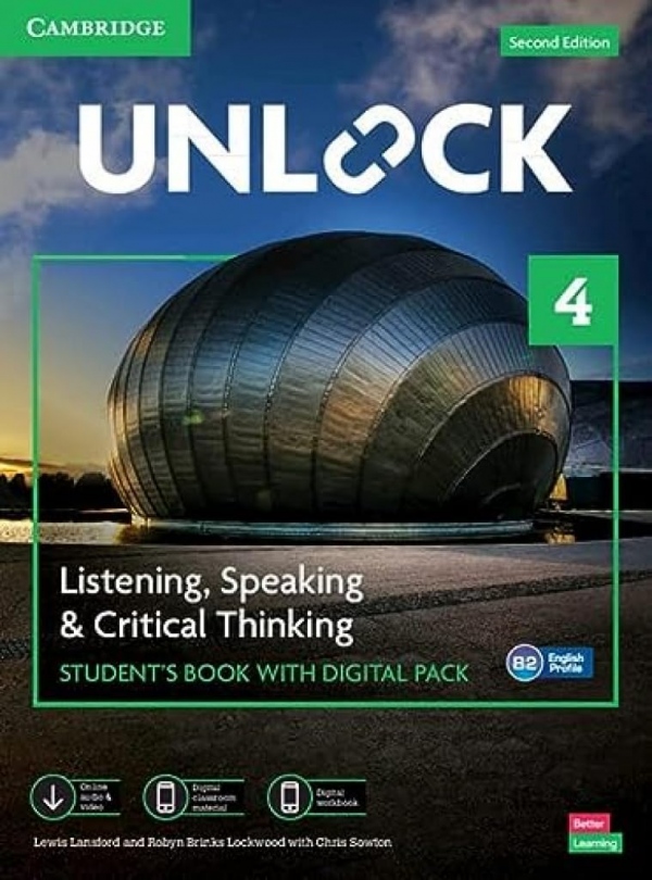 Unlock Level 4 Listening, Speaking and Critical Thinking Students Book with Digital Pack