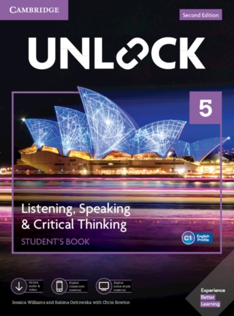 Unlock Level 5 Listening, Speaking and Critical Thinking Students Book with Digital Pack