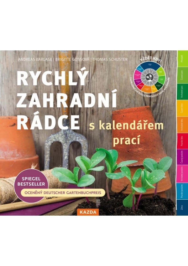 Levně Rychlý zahradní rádce s kalendářem prací