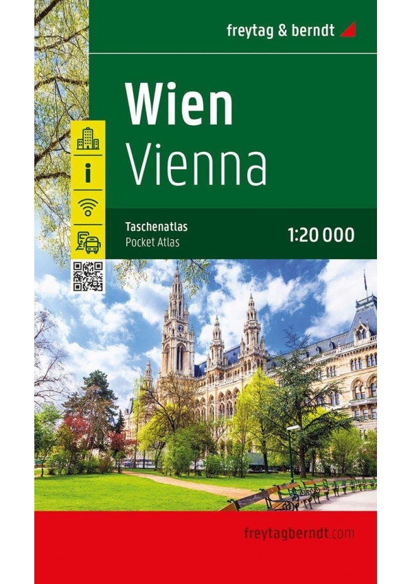 Vídeň 1:20 000 / kapesní atlas