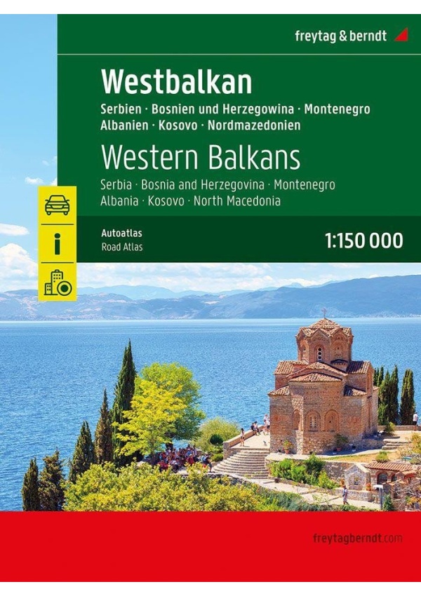 Západní Balkán 1:150 000 / autoatlas