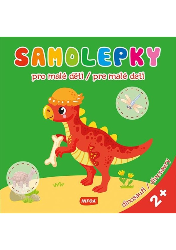 Levně Samolepky pro malé děti / Samolepky pre malé deti - Dinosauři