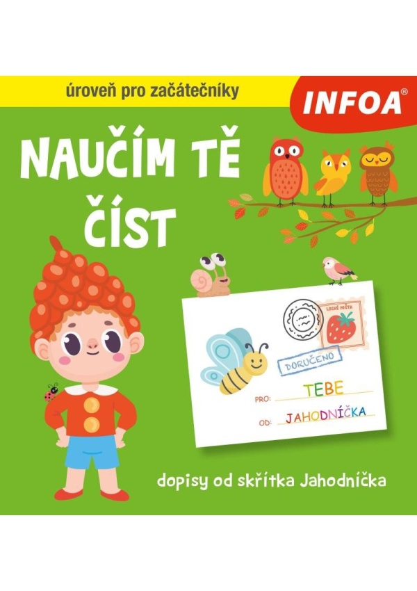 Levně Naučím tě číst - Dopisy od skřítka Jahodníčka
