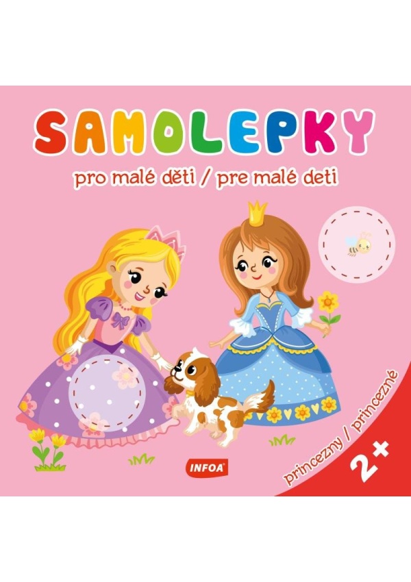 Levně Samolepky pro malé děti / Samolepky pre malé deti - Princezny / Princezné
