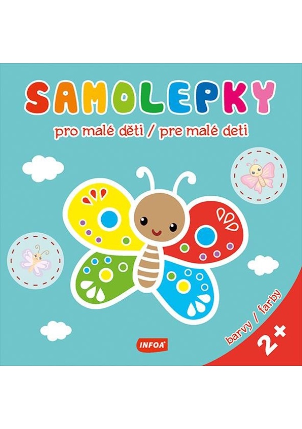 Levně Samolepky pro malé děti / Samolepky pre malé deti - Barvy