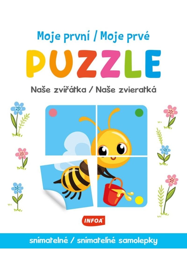 Levně Moje první puzzle - Naše zvířátka / Moje prvé puzzle - Naše zvieratká