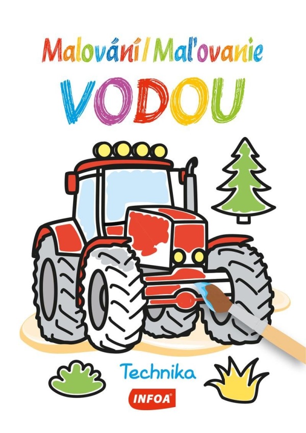 Levně Malování vodou / Maľovanie vodou - Technika