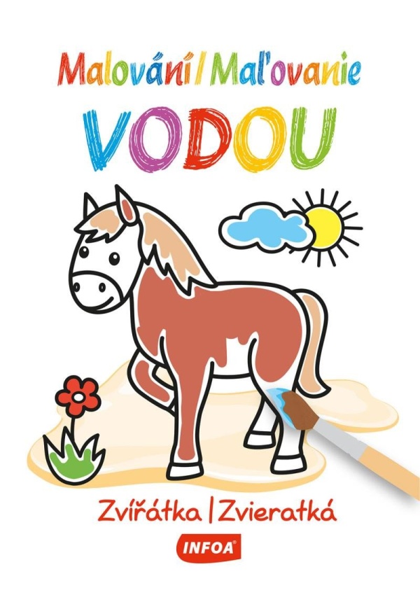 Levně Malování vodou / Maľovanie vodou - Zvířátka / Zvieratká