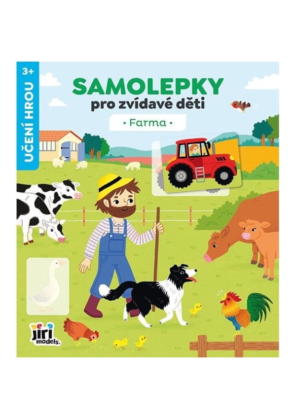 Levně Samolepky pro zvídavé děti Farma