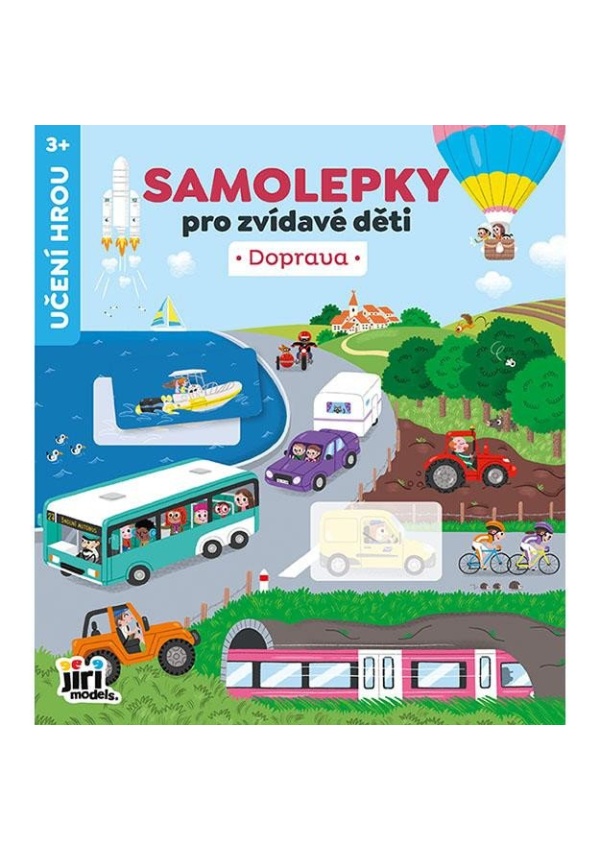 Levně Samolepky pro zvídavé děti Doprava