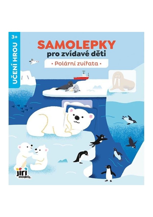 Levně Samolepky pro zvídavé děti Polární zvířata