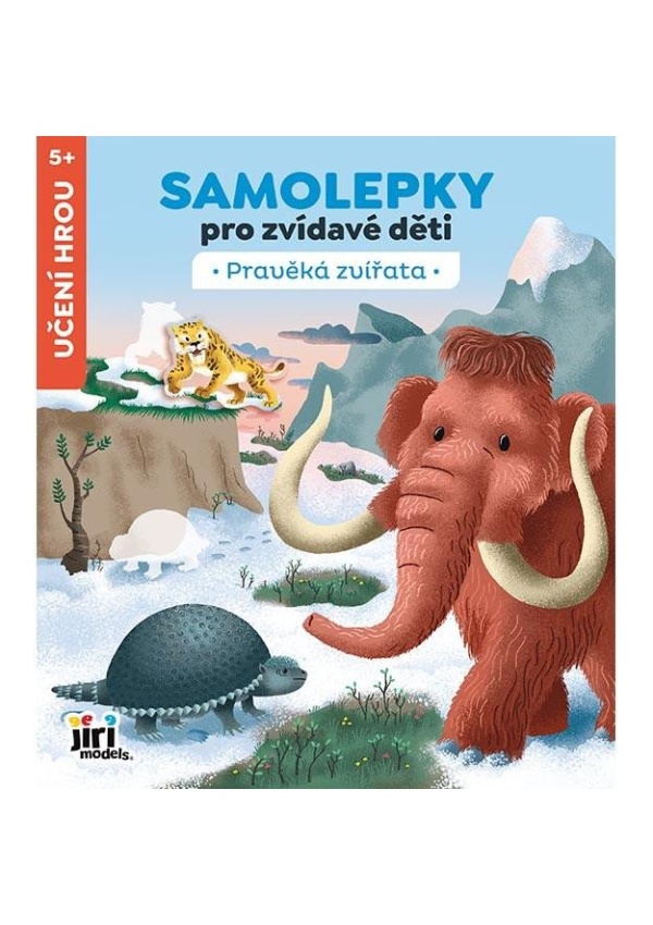 Levně Samolepky pro zvídavé děti Pravěká zvířata