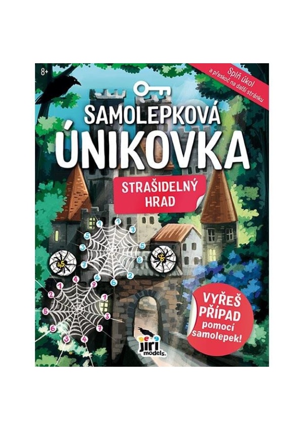 Samolepková únikovka Strašidelný hrad