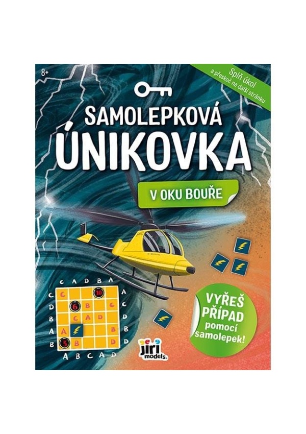 Levně Samolepková únikovka V oku bouře