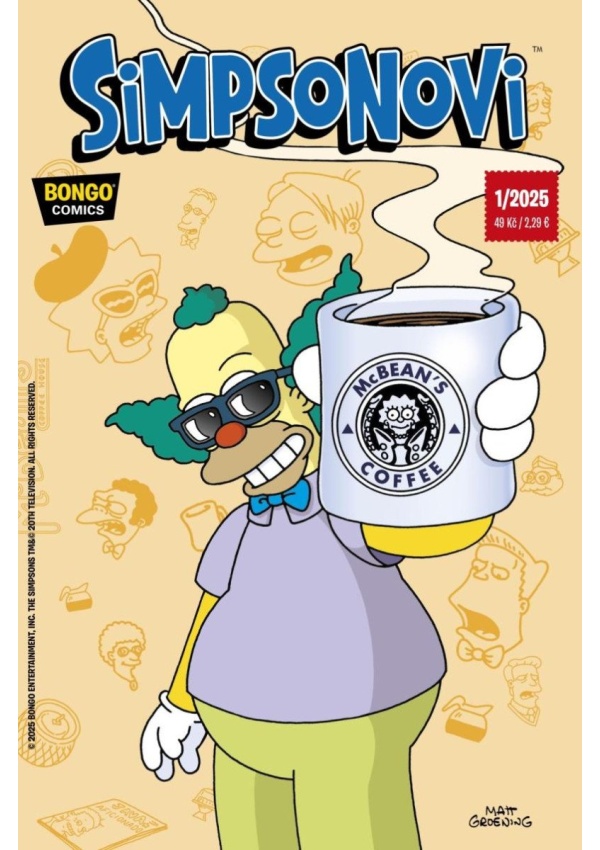 Levně Simpsonovi 1/2025