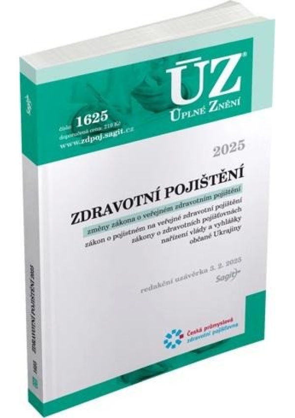 Levně ÚZ 1625 Zdravotní pojištění, 2025