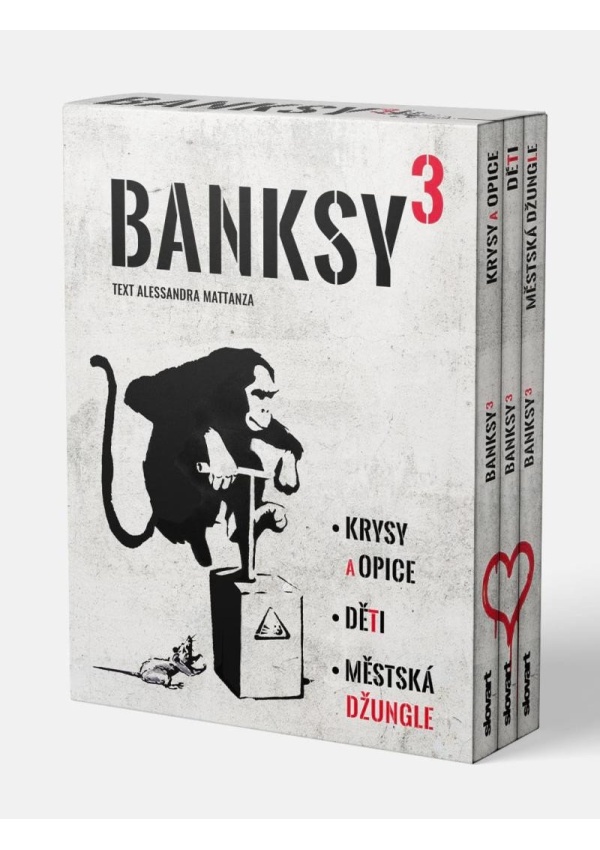 Levně Banksy - Krysy a opice, Děti, Městská džungle