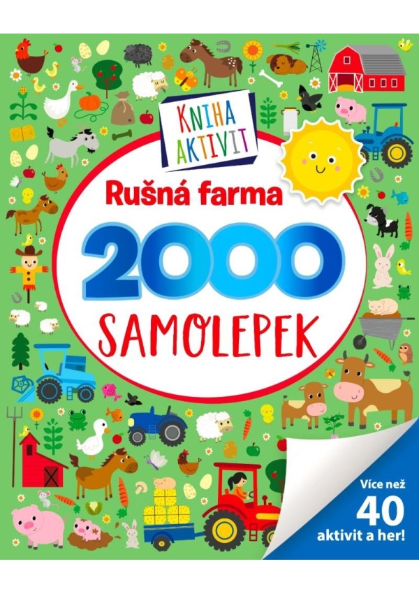 Rušná farma 2000 samolepek