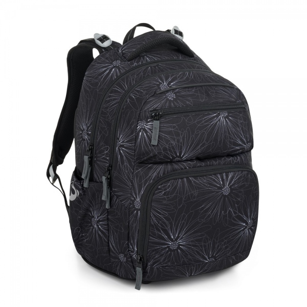 Levně Bagmaster ZIPSTER 25 A školní batoh – černý