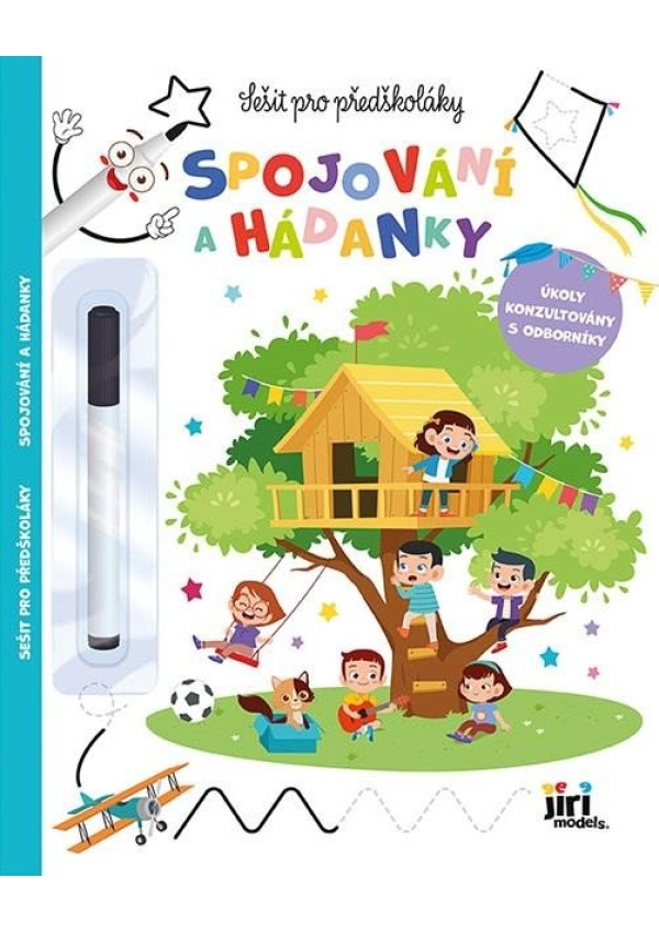 Sešit pro předškoláky Spojování a hádanky